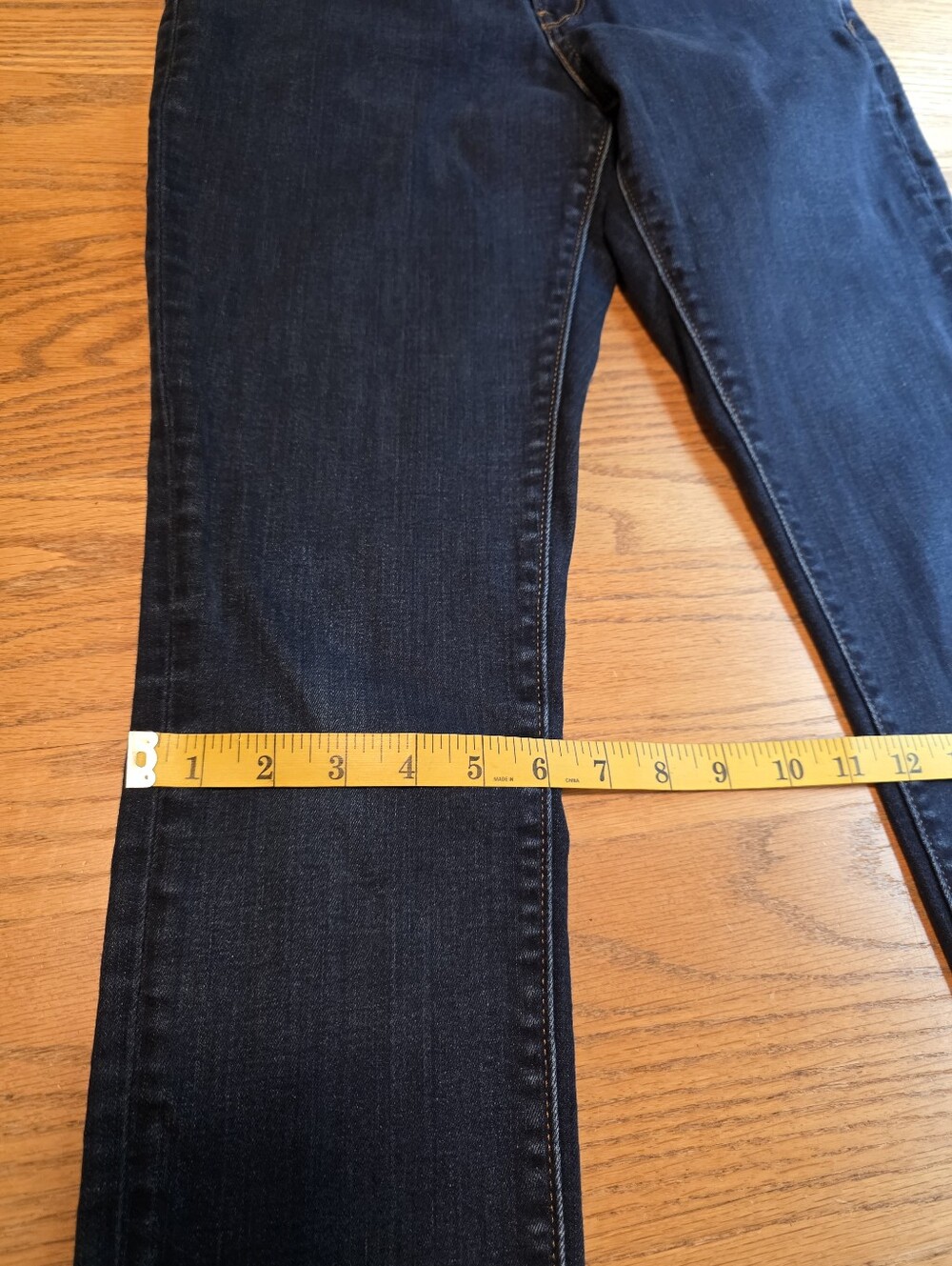 Levi's 711 Skinny Jeans Women's Size 31X32 Dark Wash - Picture 14 of 16